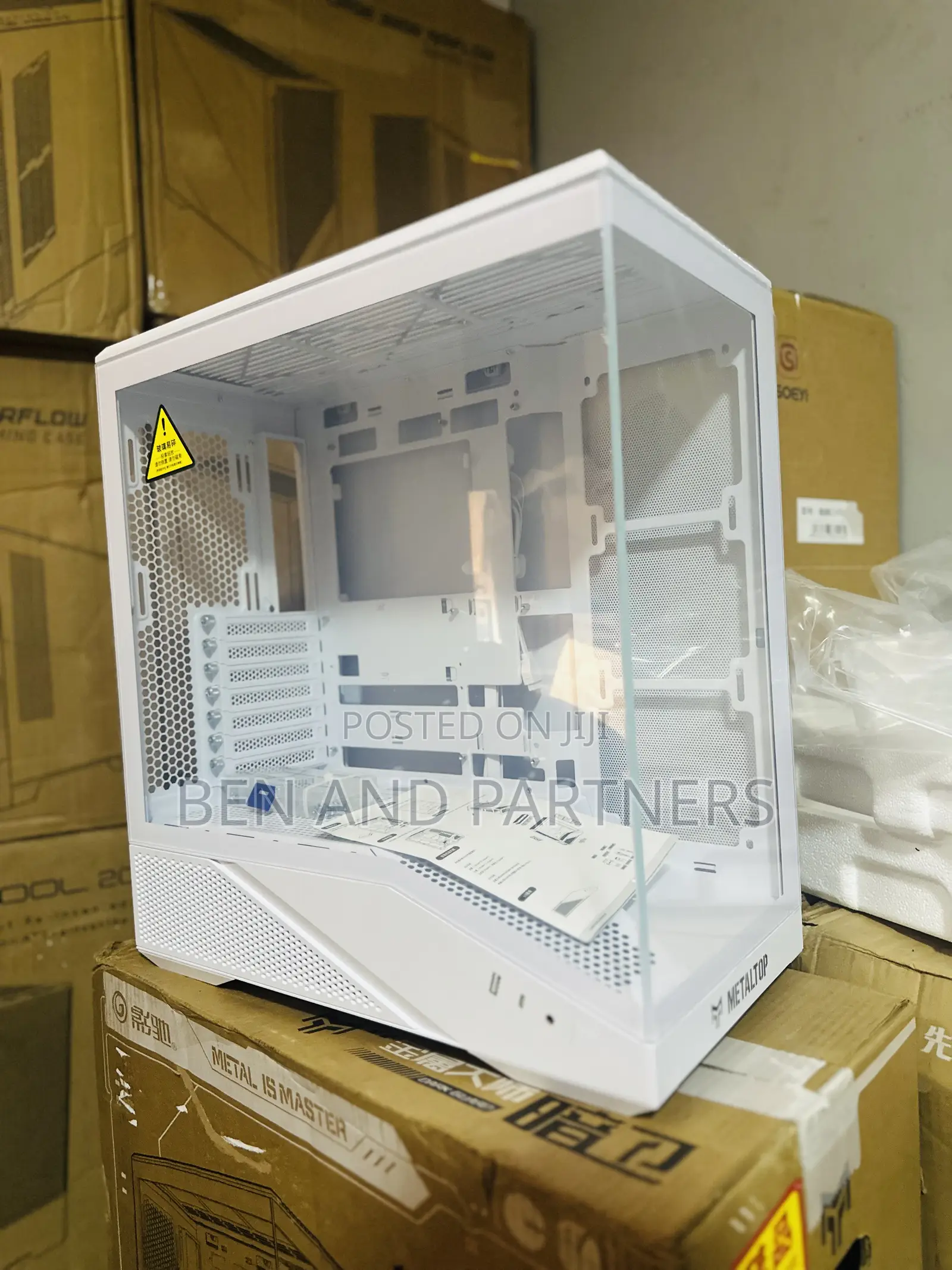 Galax Dark Guard Atx Pc Case, Type-c & Back Connect Support