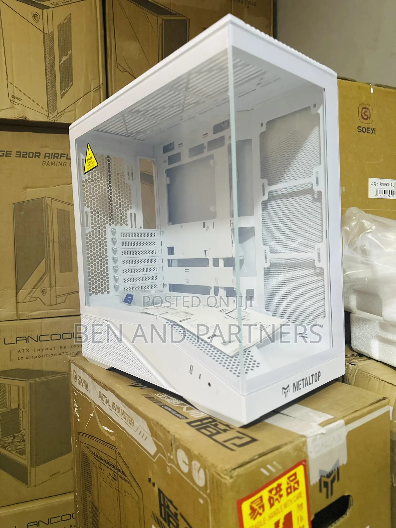 Galax Dark Guard Atx Pc Case, Type-c & Back Connect Support