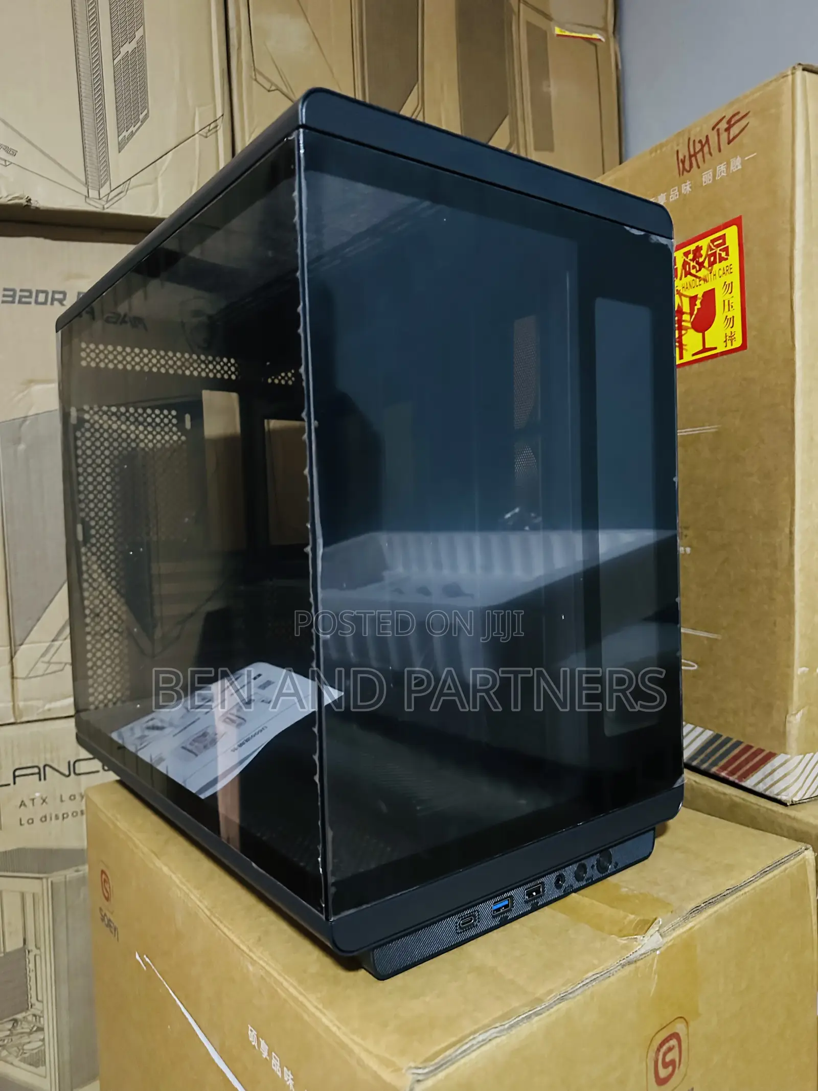 Seoyi Atx Pc Case With Ips Display & Back Connect Support