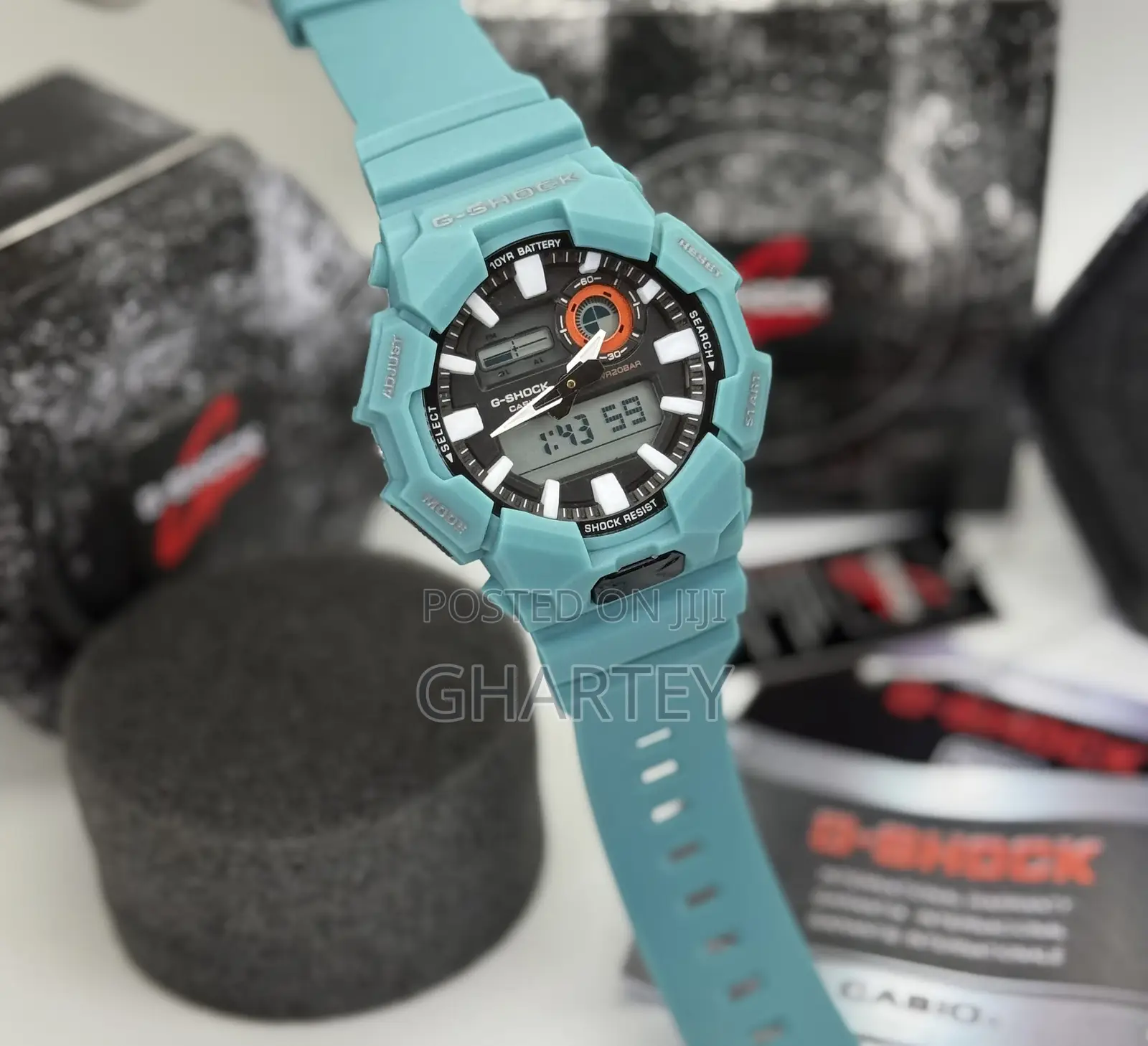 Casio G-Shock Analog-Digital Watch Available in 5 Beautiful Colors