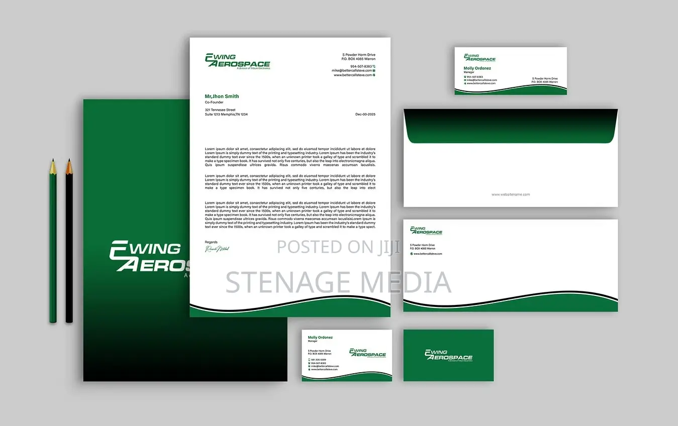 Envelope Design – Professional Custom Business Branded Stationery