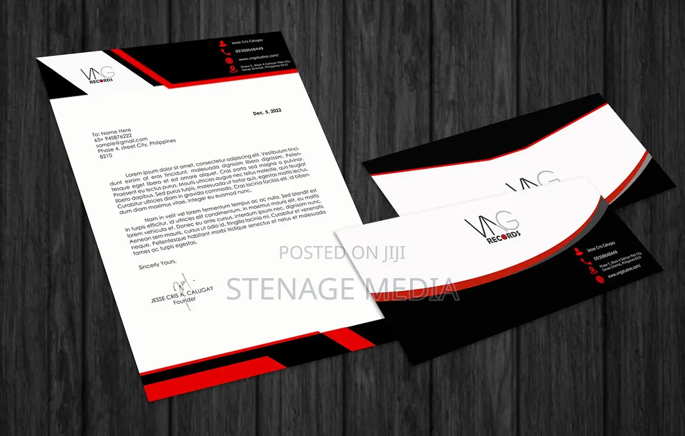 Envelope Design – Professional Custom Business Branded Stationery