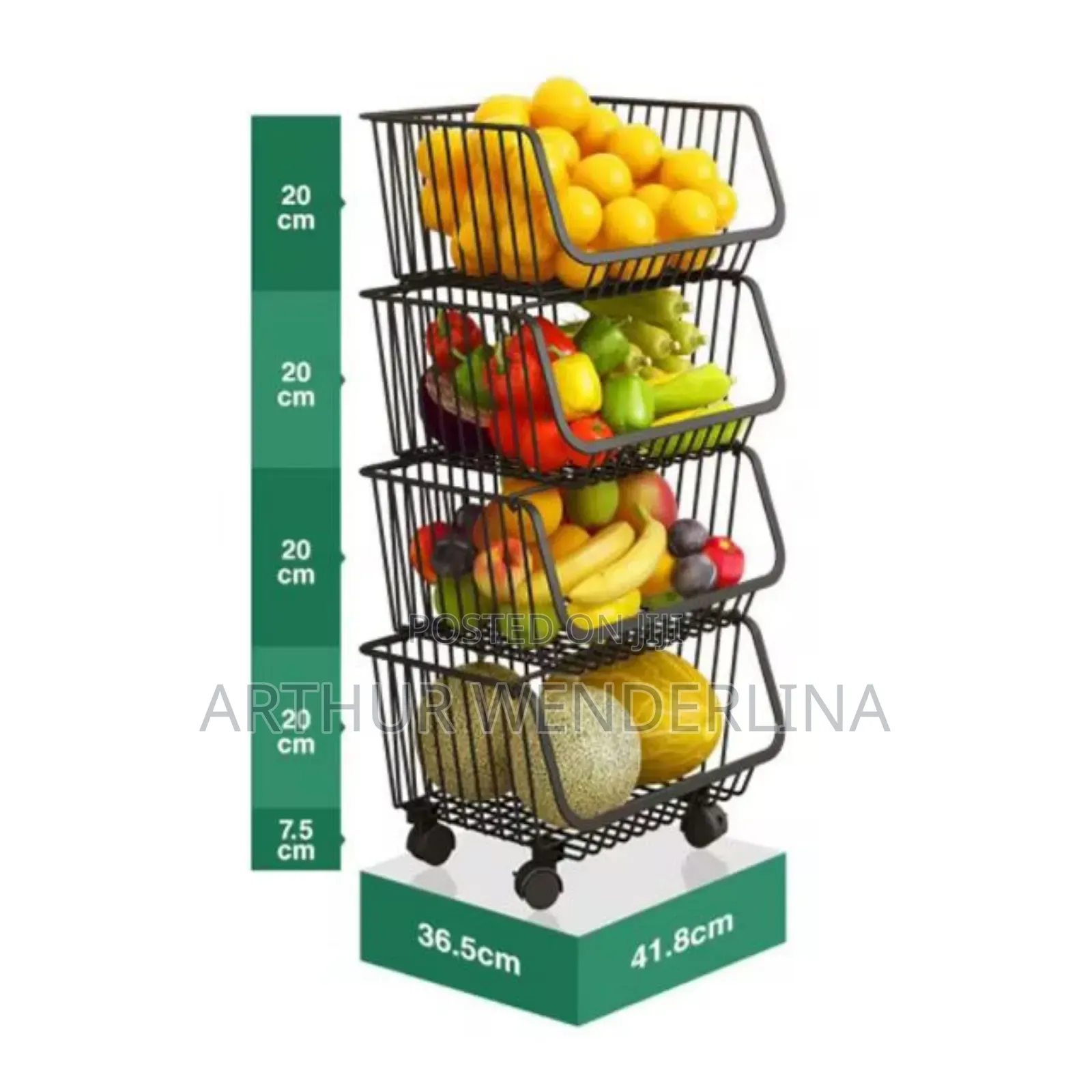 Quality Fruit Storage Rack Basket