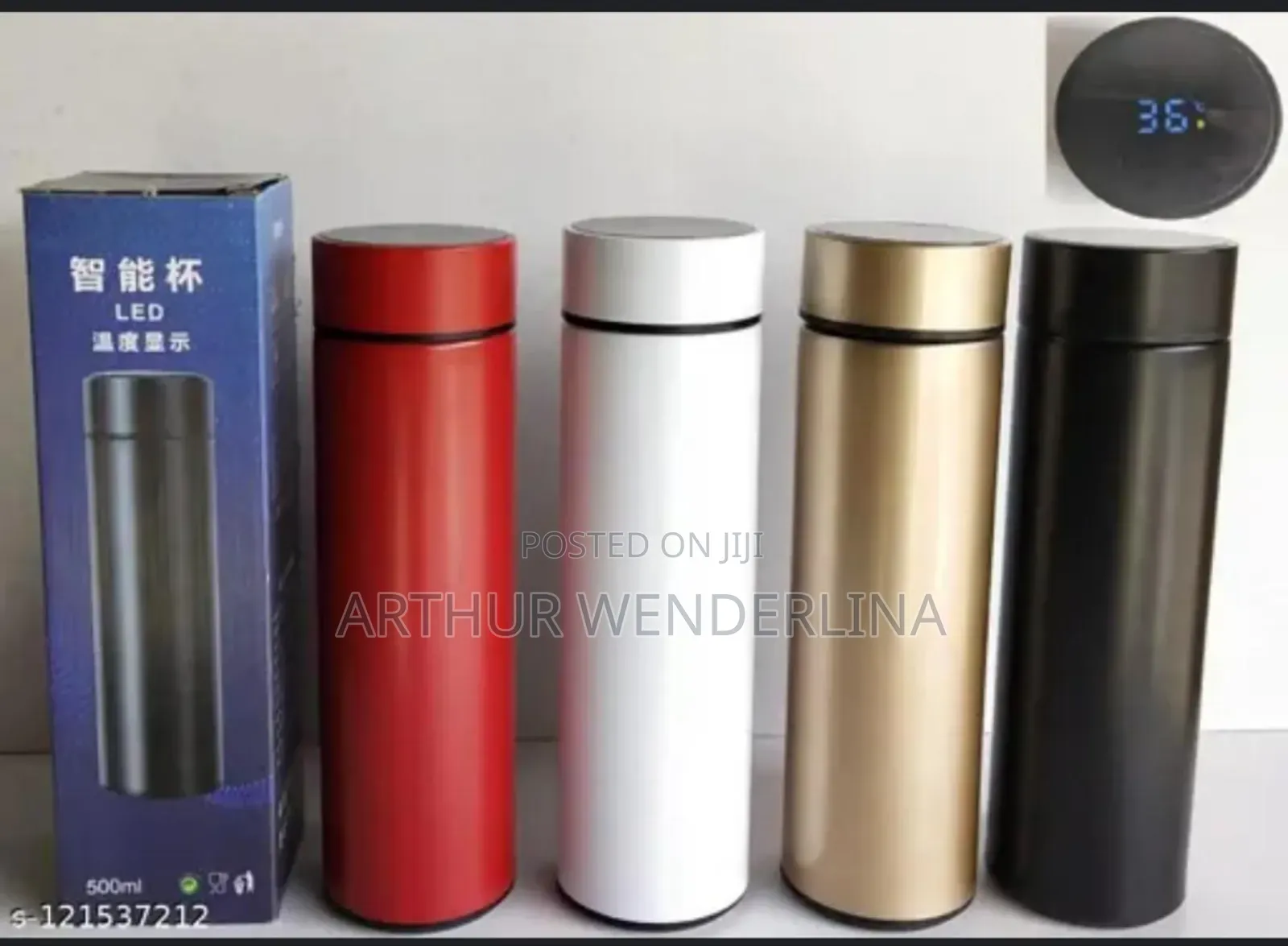 Smart Led Cup Temperature Display