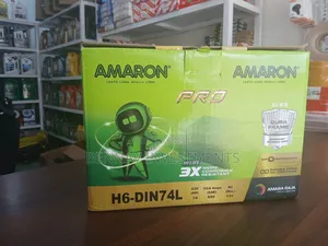 15 Plates 12volts 74ah Amaron Battery