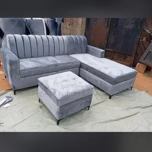 Quality Minimalist L - Shaped Sofa Set (Free Delivery in Ejisu Juaben)