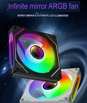 Argb Gaming Desktop Fans (Lovingcool, Infinite Mirror,120mm)