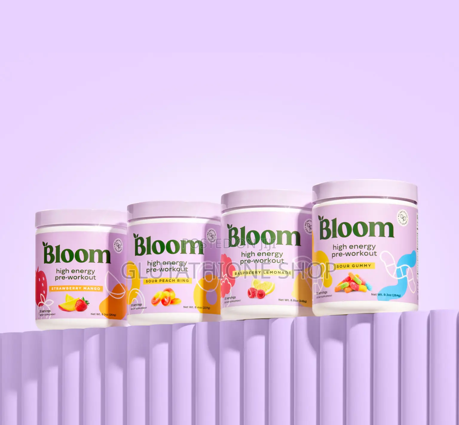 Bloom Nutrition Original Pre Workout Powder