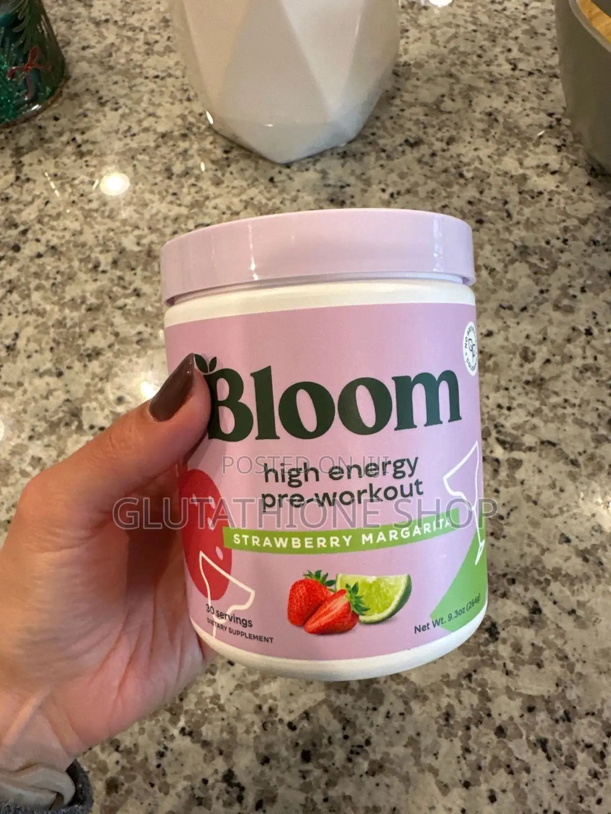 Bloom Nutrition Original Pre Workout Powder