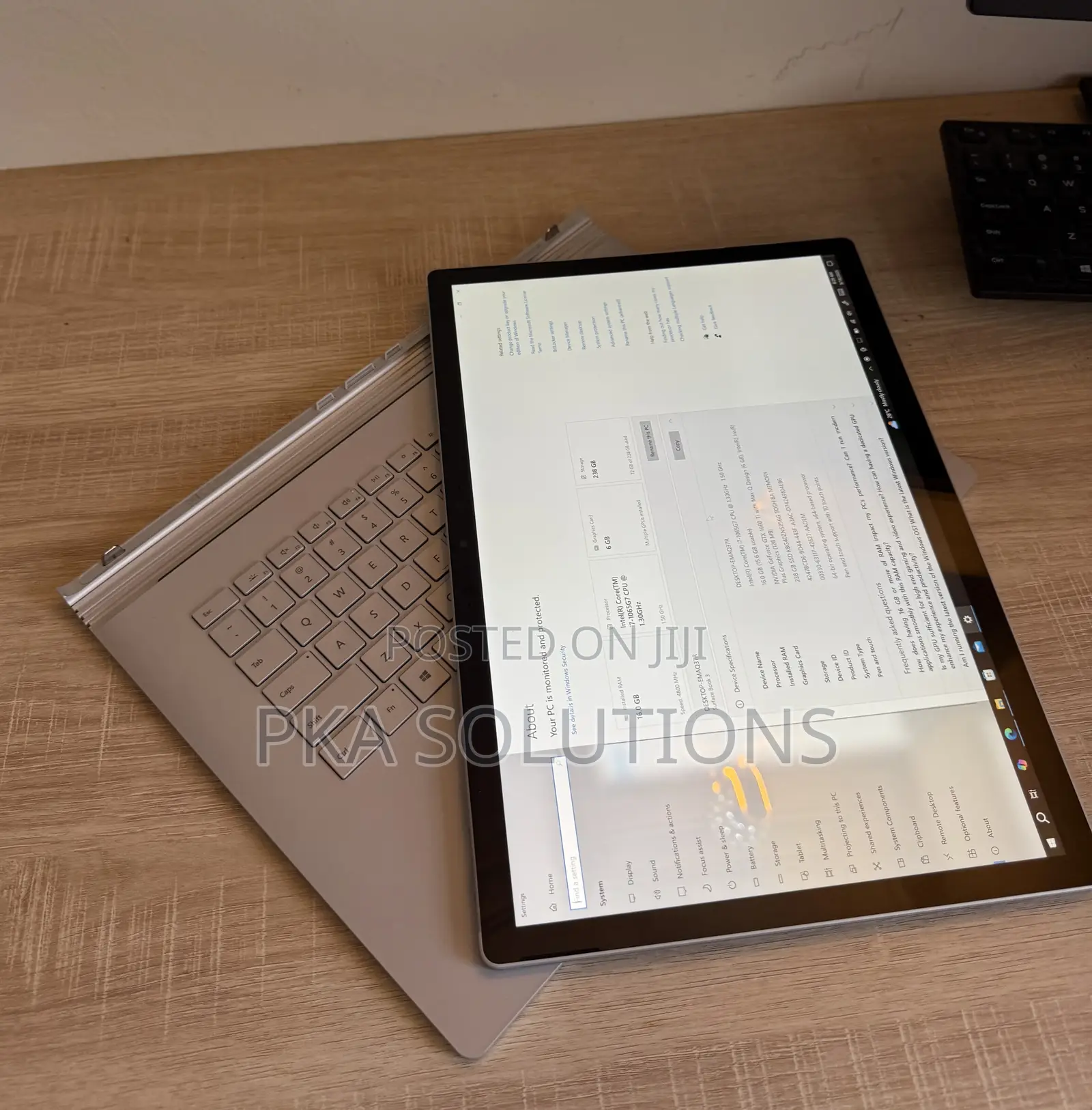 Laptop Microsoft Surface Book 3 16GB Intel Core I7 SSD 256GB