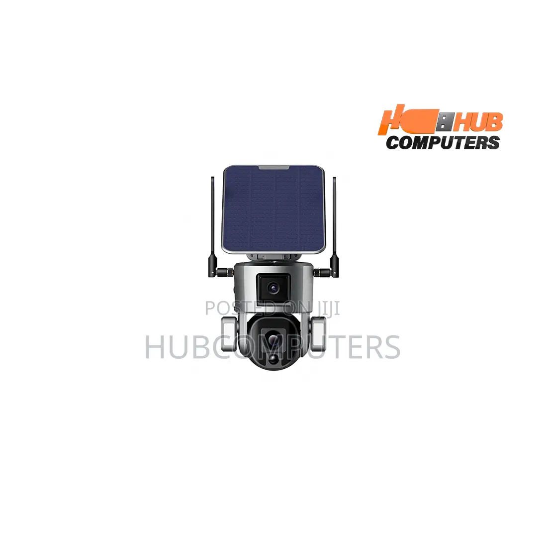 Ubox Hd Solar Camera 4g Dual Lens Solar PTZ Camera 4mp