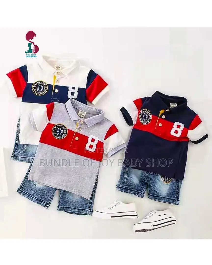 Boys Cotton Top and Jean Down