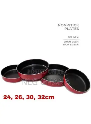 Professional Non-Stick Round Cake Pan Set, Heavy-Duty. Ghx6823