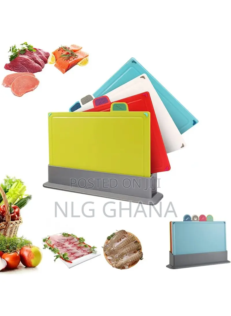 4pcs Cutting Chopping Board Set Kitchen Cutting Board Mats. Ghx6829
