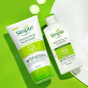 Simple Face Wash,Toner and Moisturizer