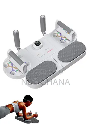 Multifunctional Push-Up Board System With Smart Timer. Hj_70130