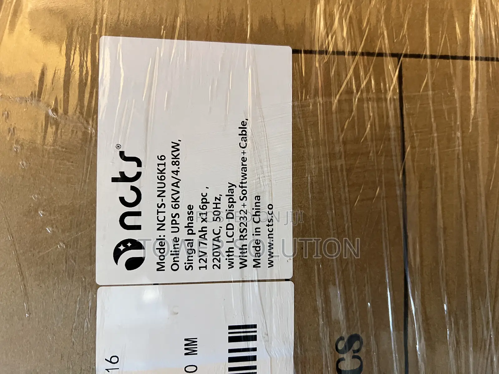 NCTS Online Ups 6kva/4.8kw