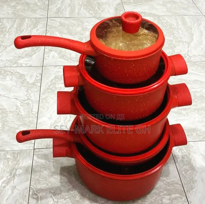 10pcs /5 Sets Granite Cookware