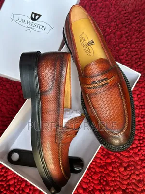 Brown Multi-Tonal J.M. Weston Loafer