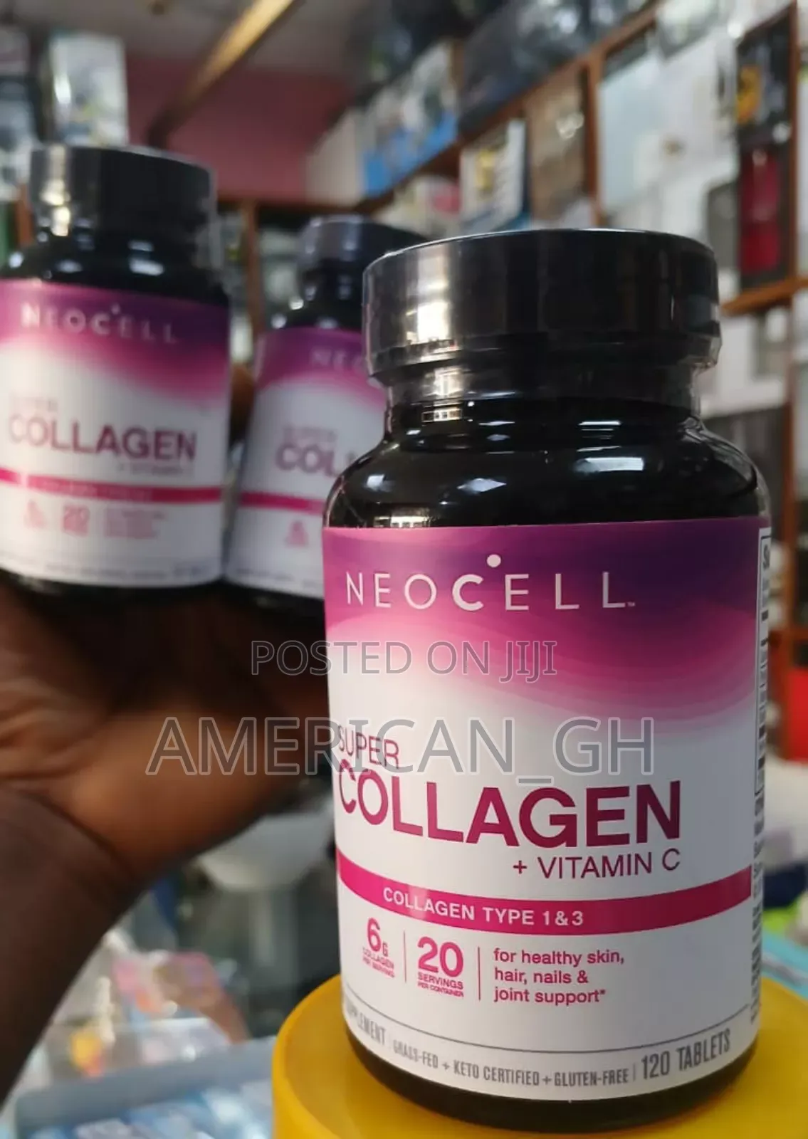 Neocell Super Collagen + Vitamin C, 120 Tabs