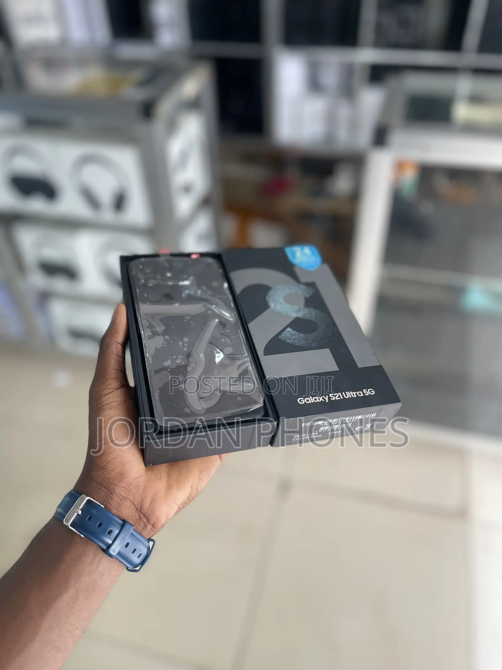 New Samsung Galaxy S21 Ultra 5G 128 GB Black