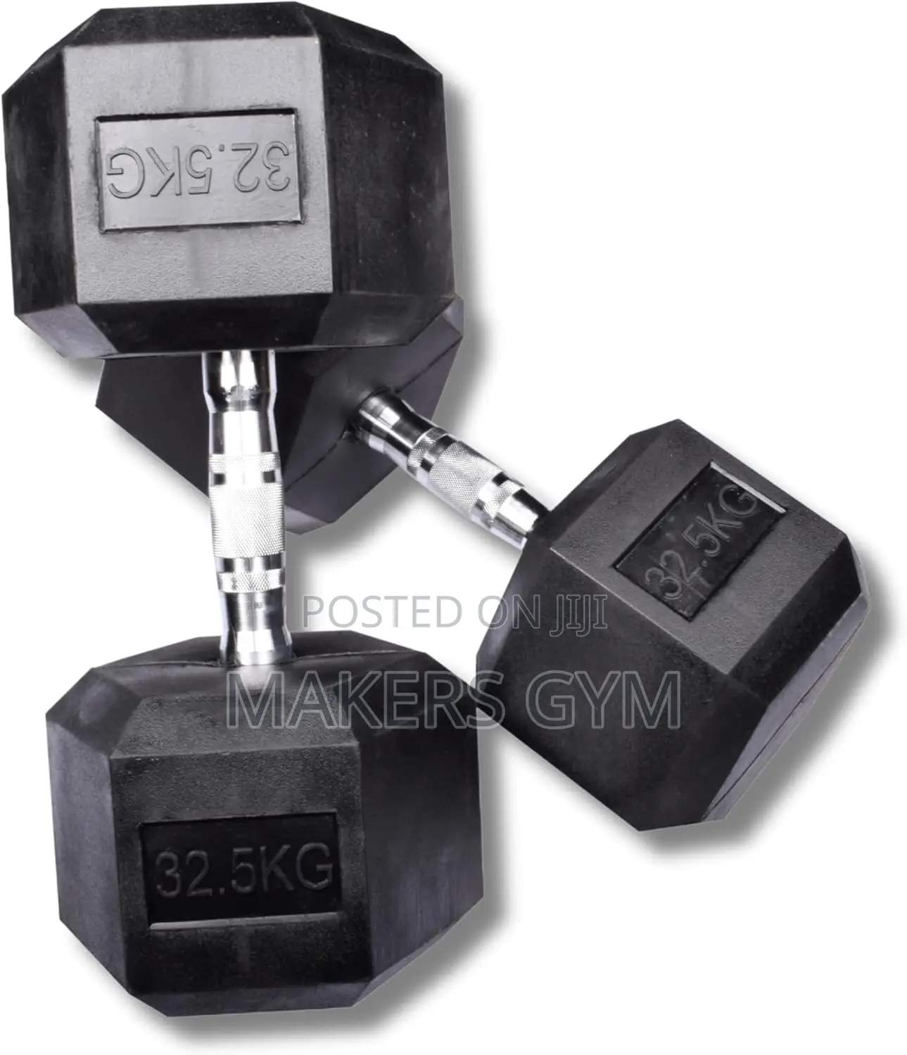 32.5kg Dumbbells Pair