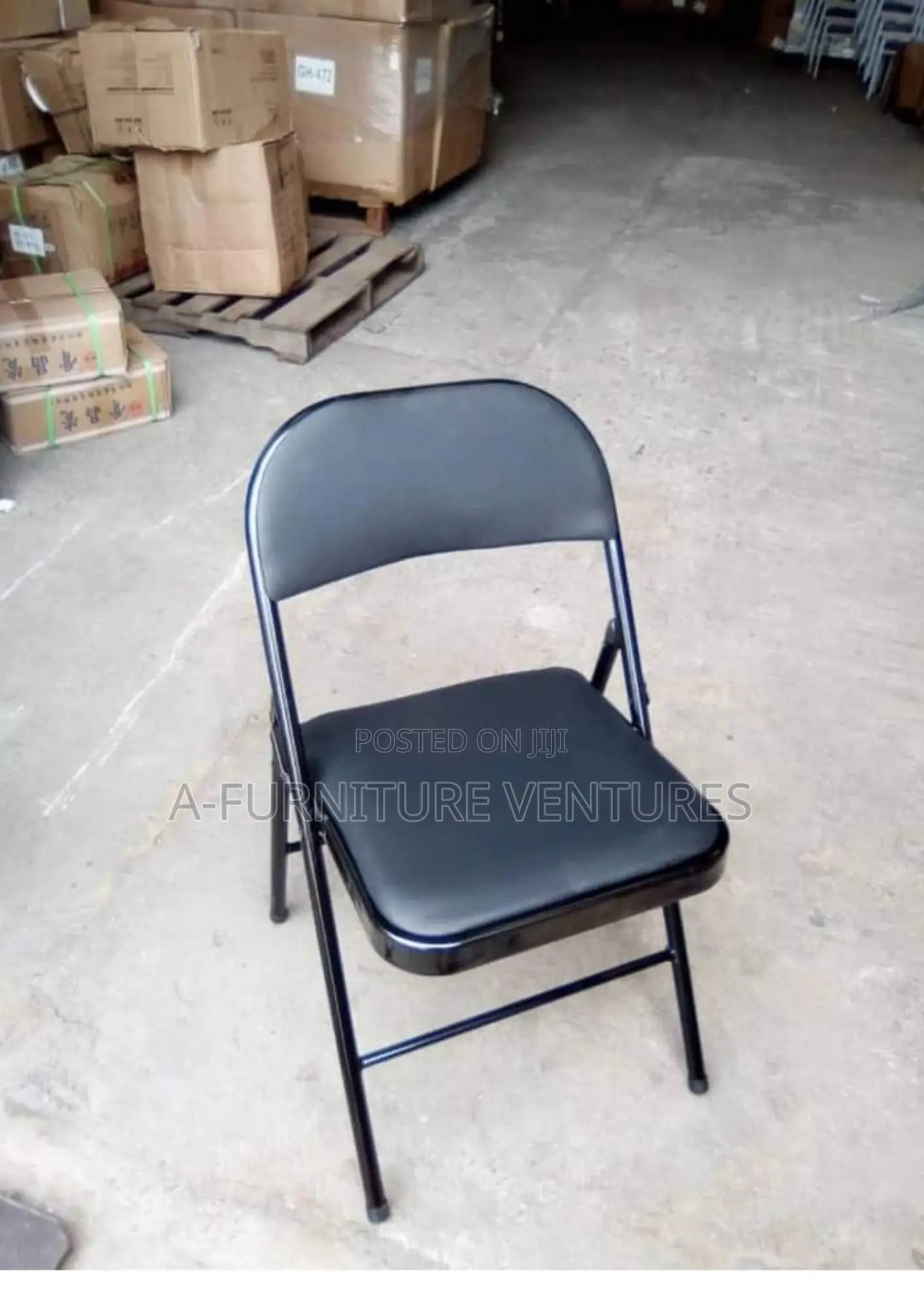 Foldable Leather Chair