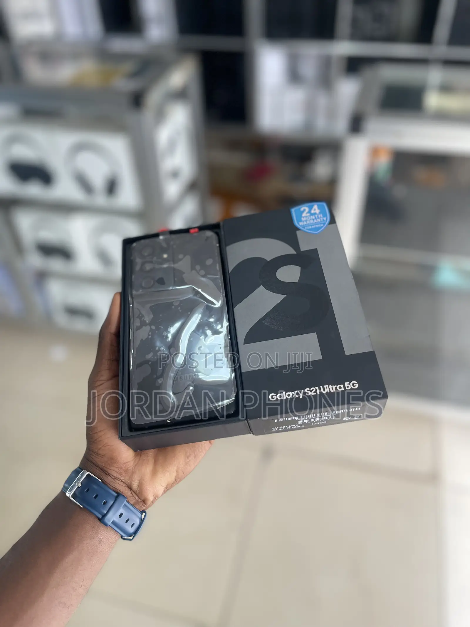 New Samsung Galaxy S21 Ultra 5G 128 GB Black
