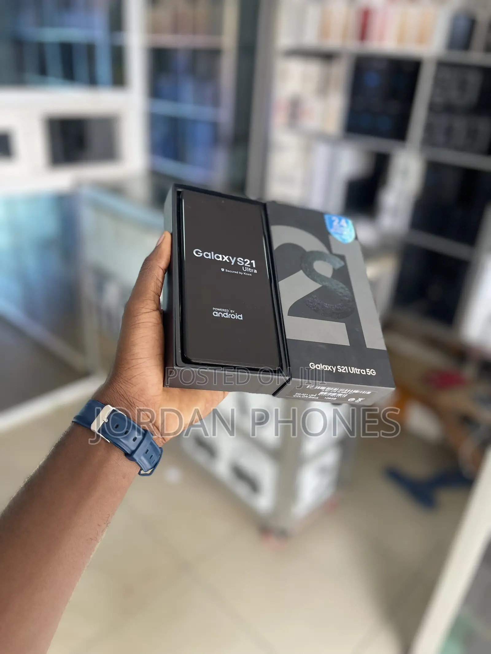 New Samsung Galaxy S21 Ultra 5G 128 GB Black