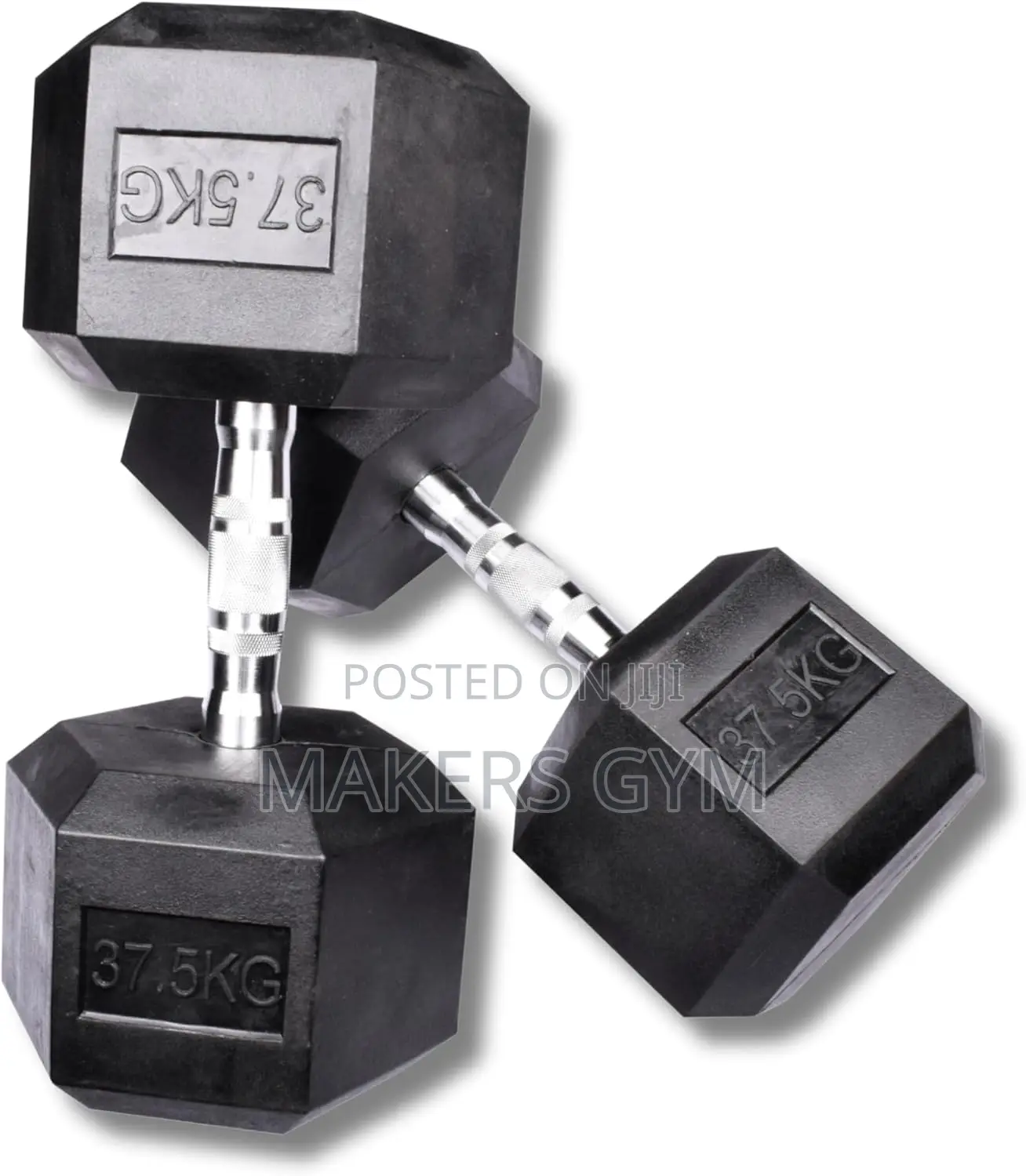 37.5kg Dumbbells Pair