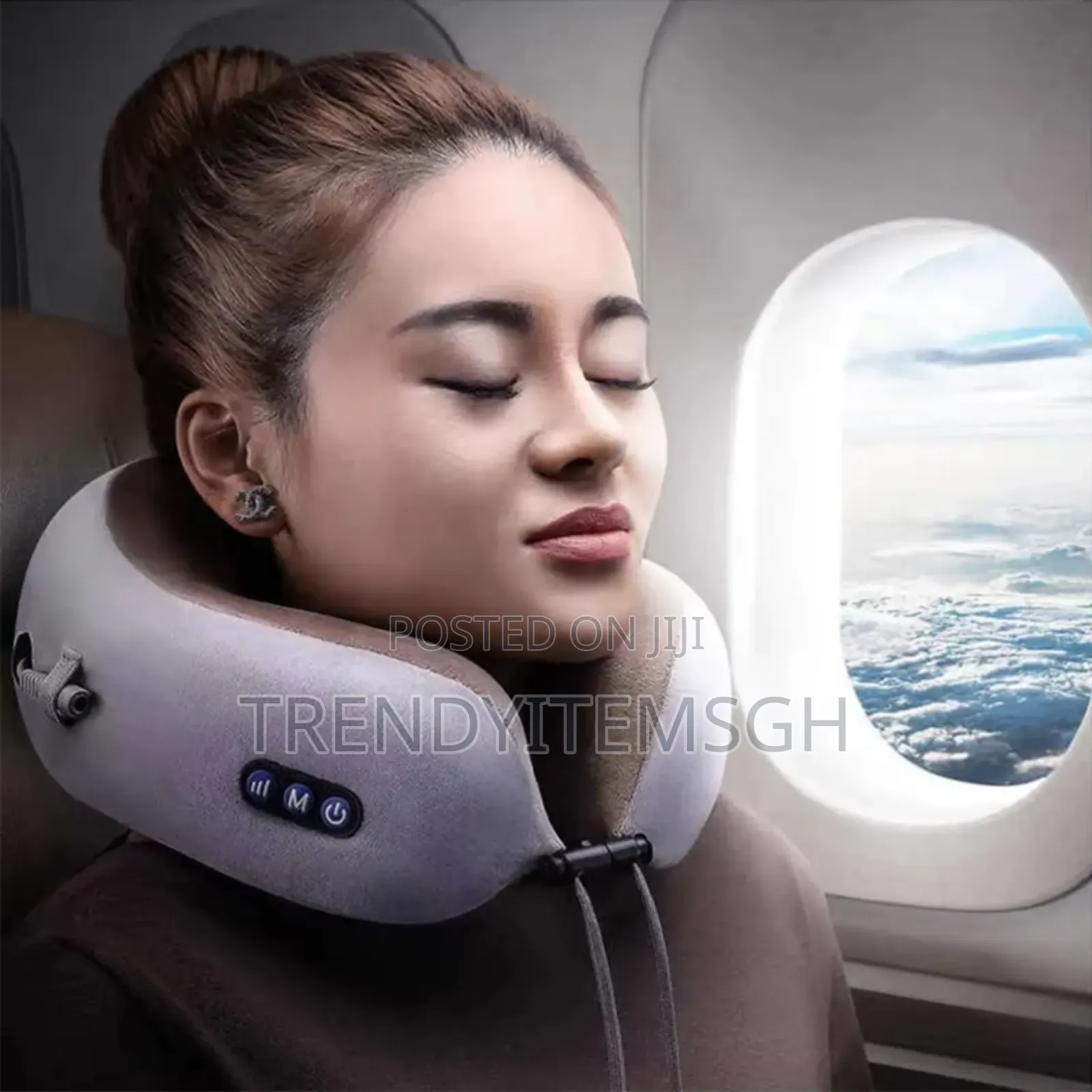3.7w Usb-rechargeable Neck Massager U-shaped Pillow Massage
