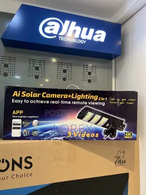 Solar Street Light With 4g Sim Solar Camera Dual Lens Ai 450w