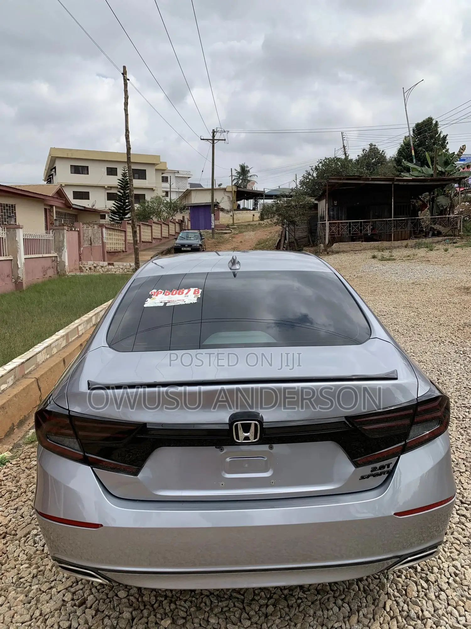Honda Accord Sport (2.0L 4cyl Turbo 10A) 2019 Silver