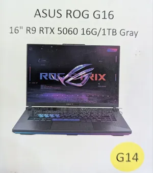New Laptop Asus ROG Strix G16 G614 16GB AMD Ryzen 9 SSD 1T