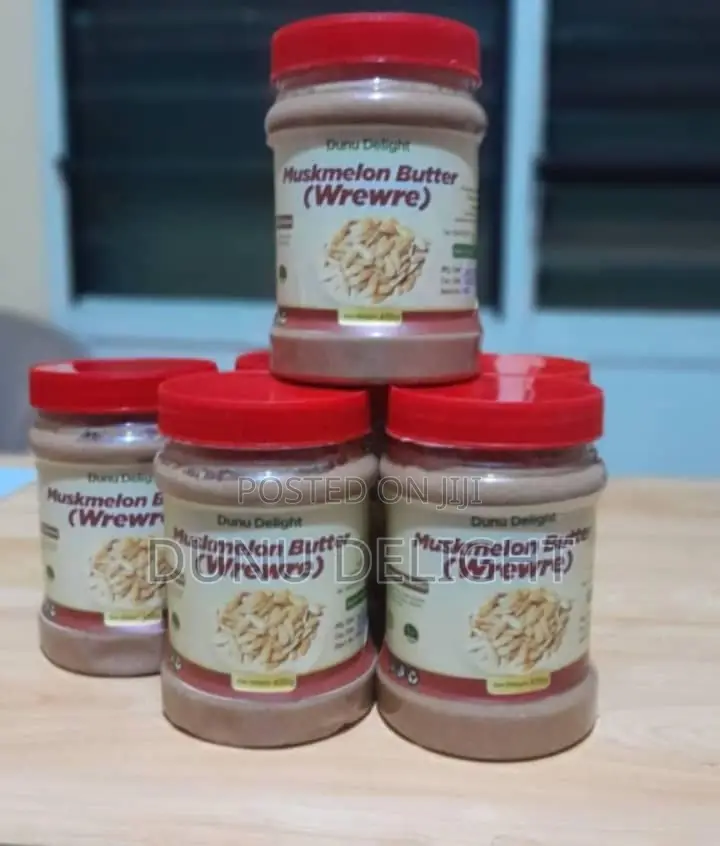 Organic Muskmelon (Wrewre) Butter-Healthy Ghanaian Superfood