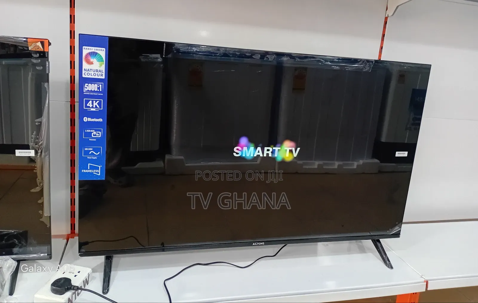 Ailyons 50" Smart Flat Screen – Home Cinema Ready