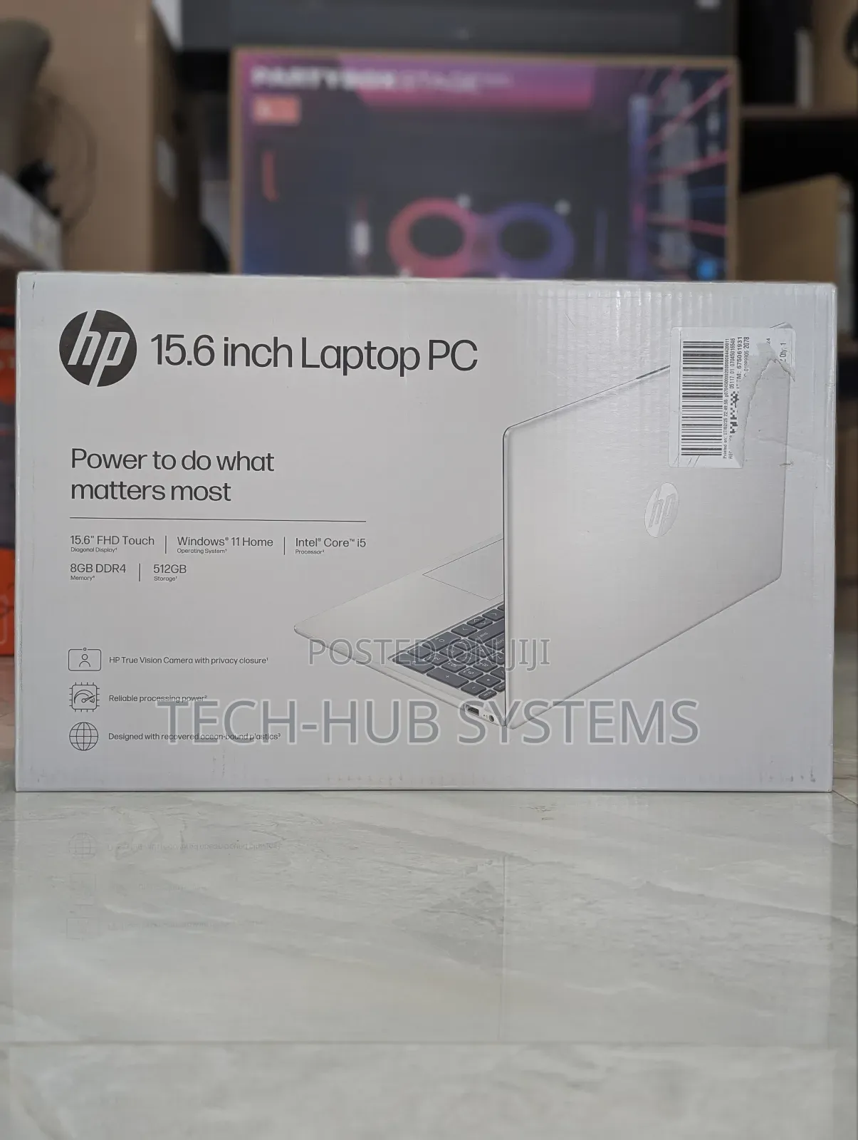 New Laptop HP 15 8GB Intel Core I5 SSD 512GB