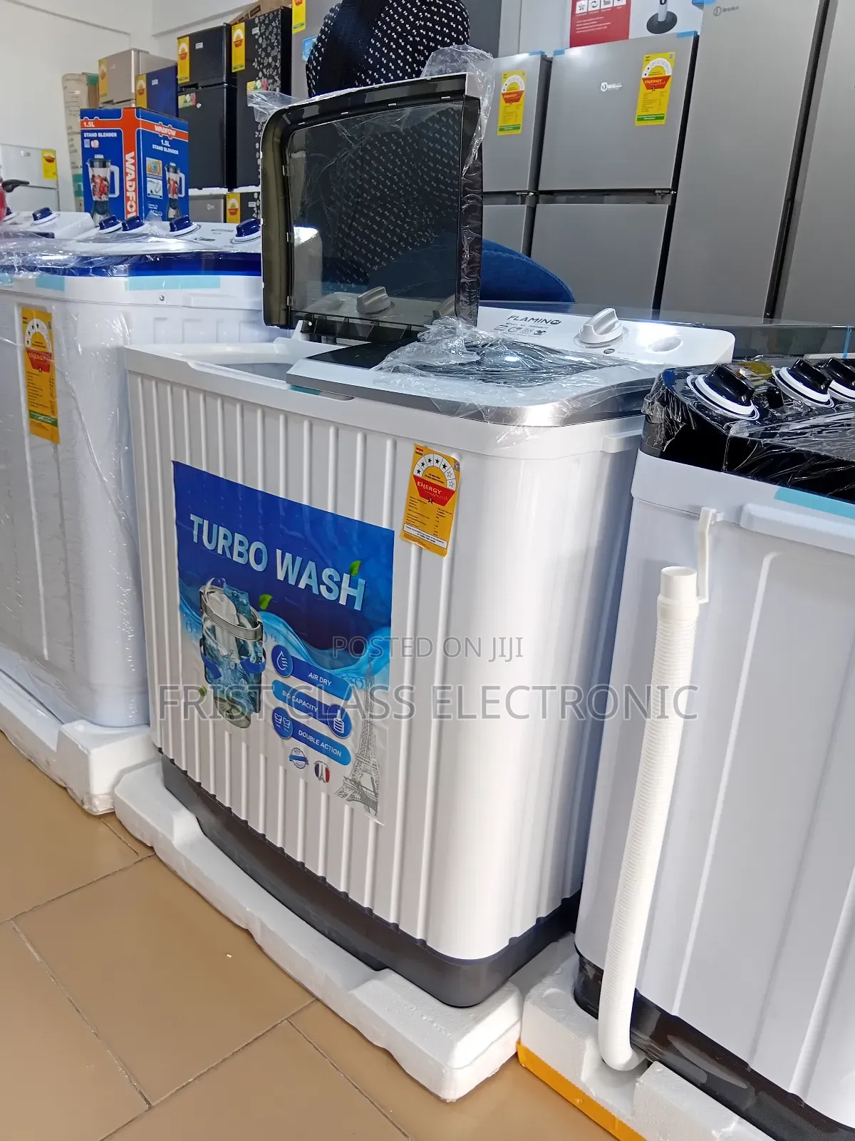 Twin Turbo Washing Machine Top Load Flamino