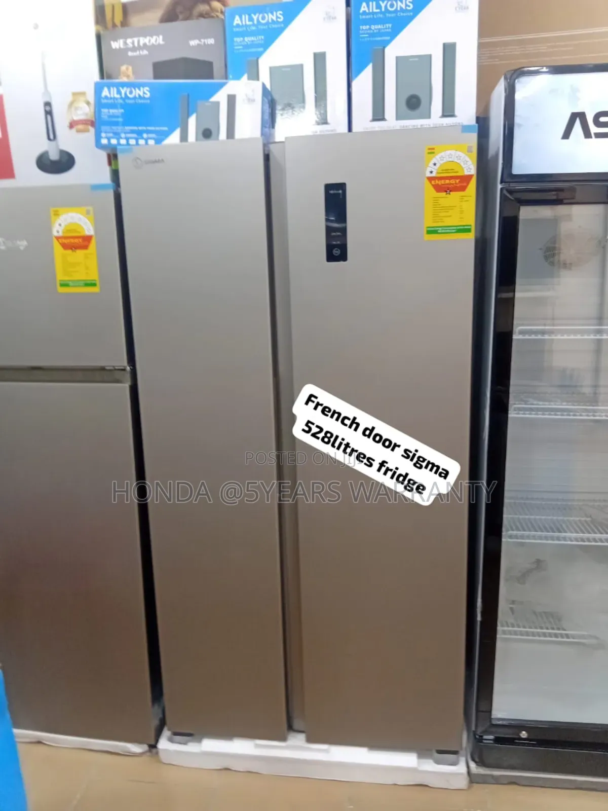 Sigma French Door Fridge 2star Sigma French Door Fridge