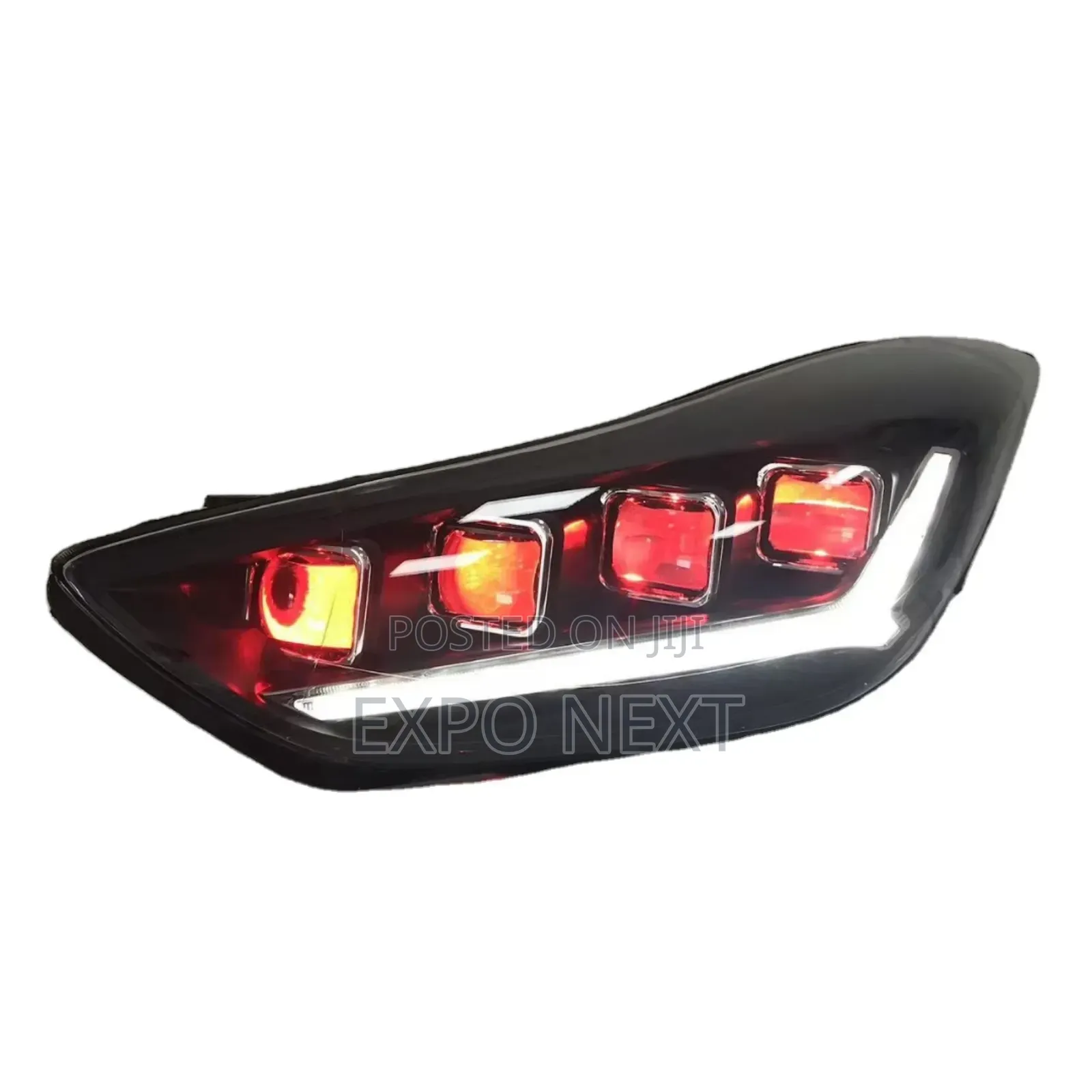 Elantra Head Lights Led/Spec 2017-2018 Pair