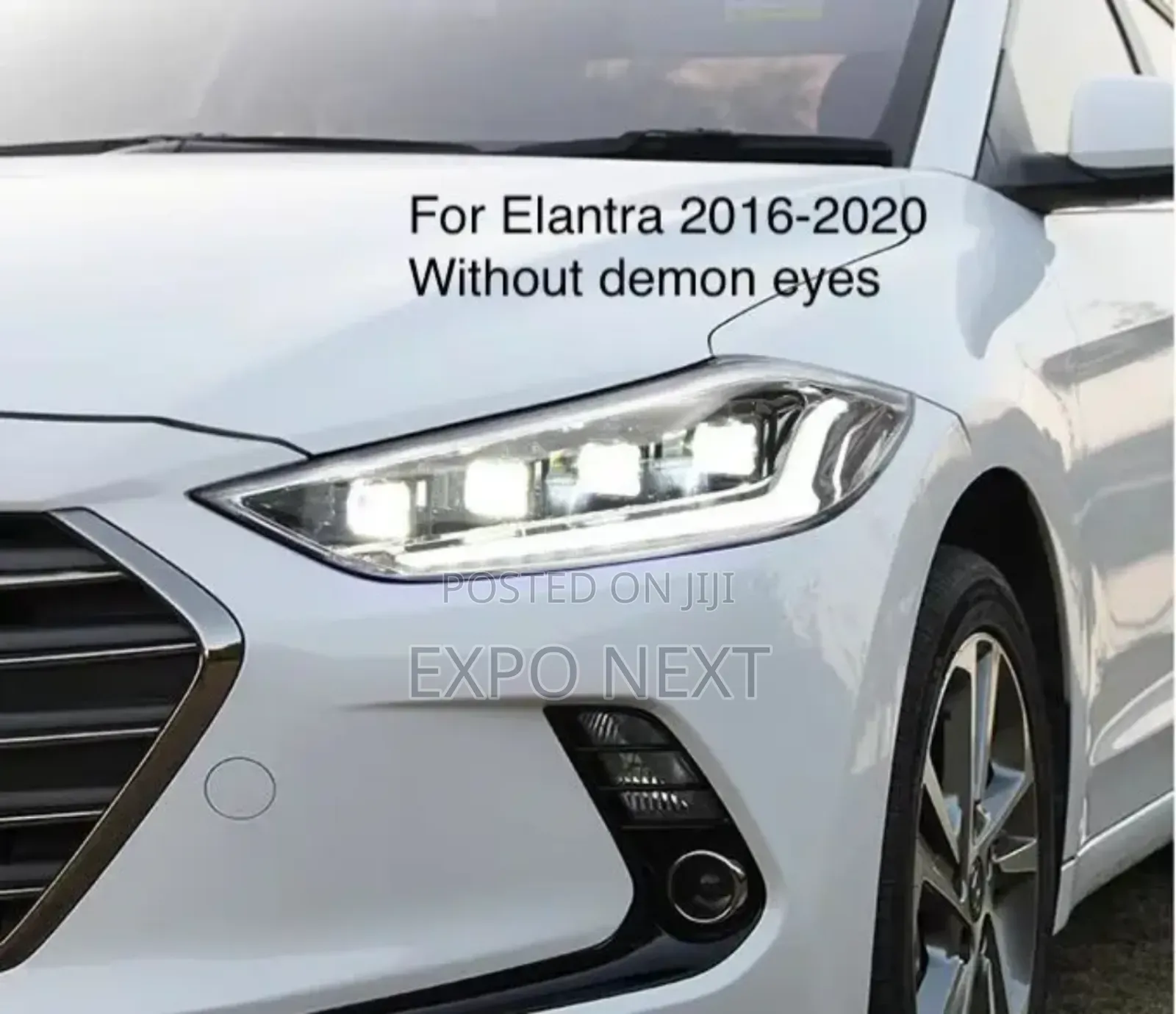 Elantra Head Lights Led/Spec 2017-2018 Pair