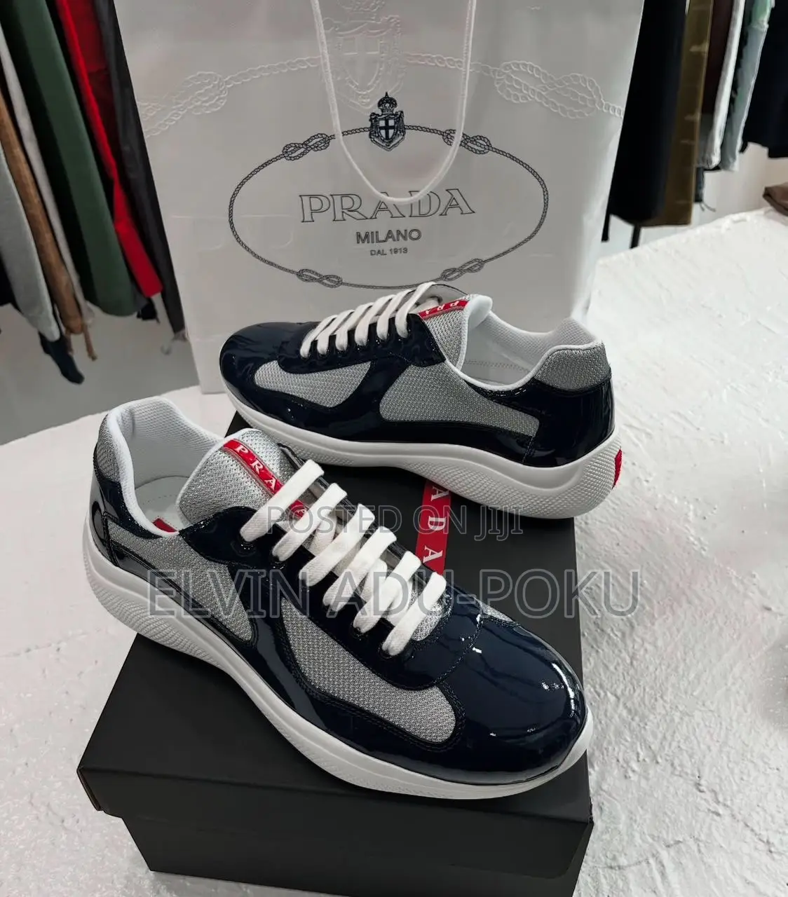 Prada America's Cup Low-top Sneakers In Different Colours , Swipe >>>