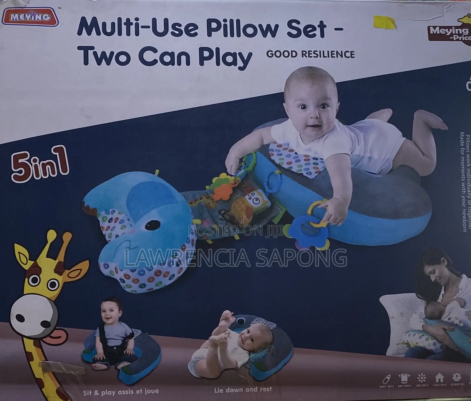 Multi-Use Pillow Set-Two Can Play