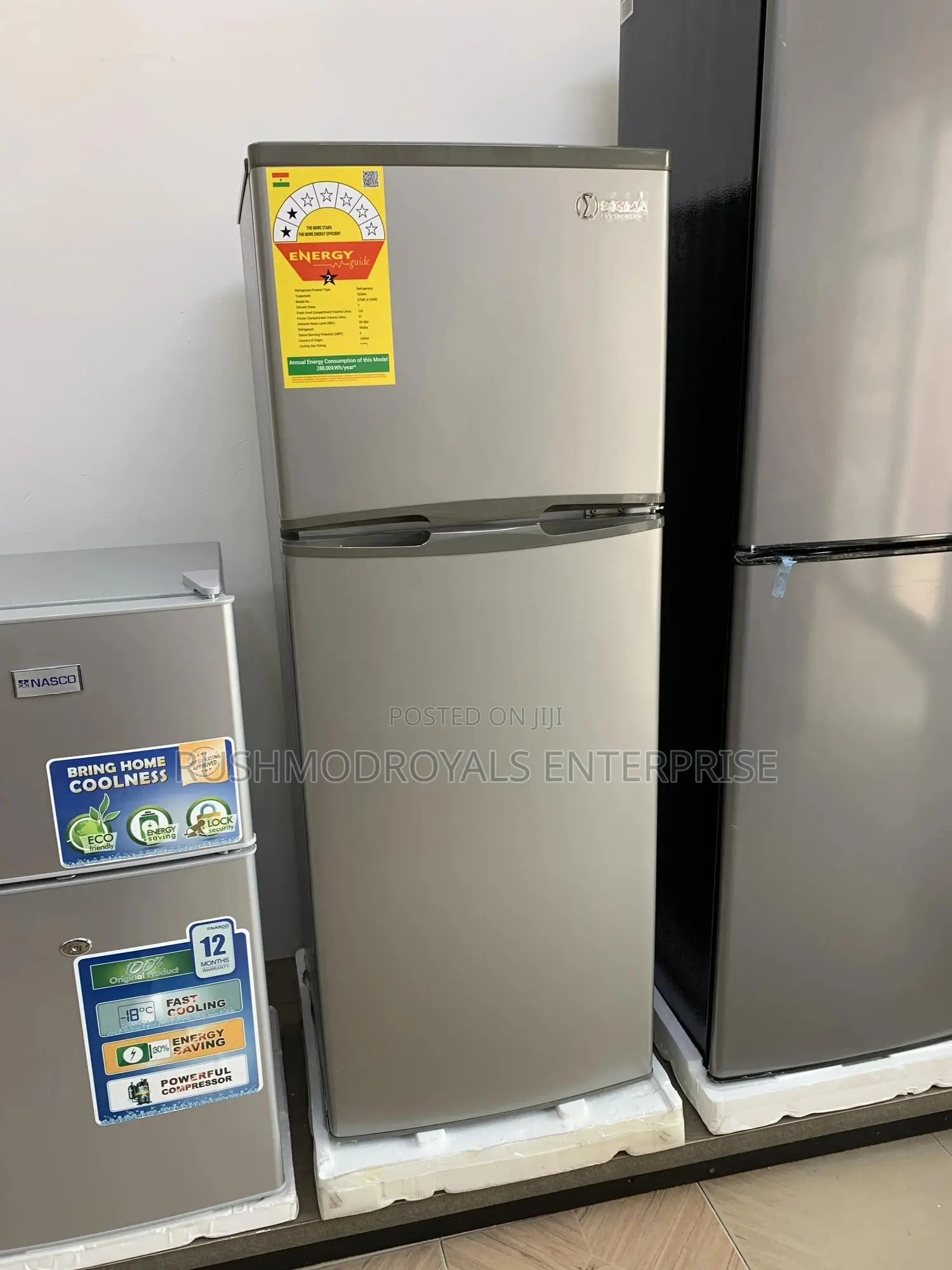 Sigma 139l Top-Mount Refrigerator Keeping It Cool, Conveniently