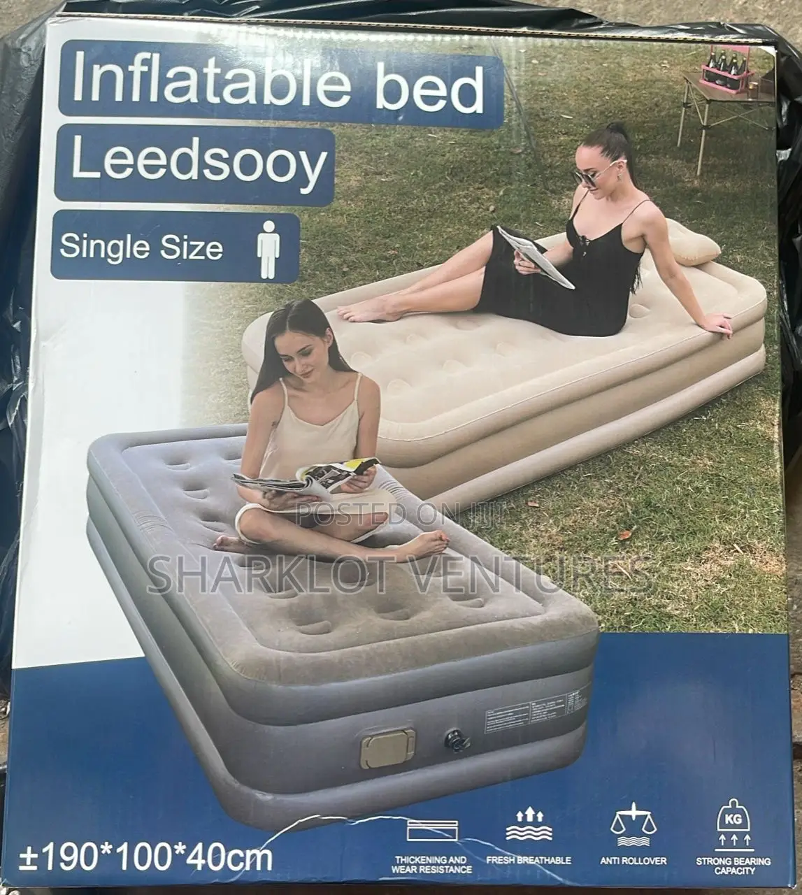 Single Portable Inflatable Bed