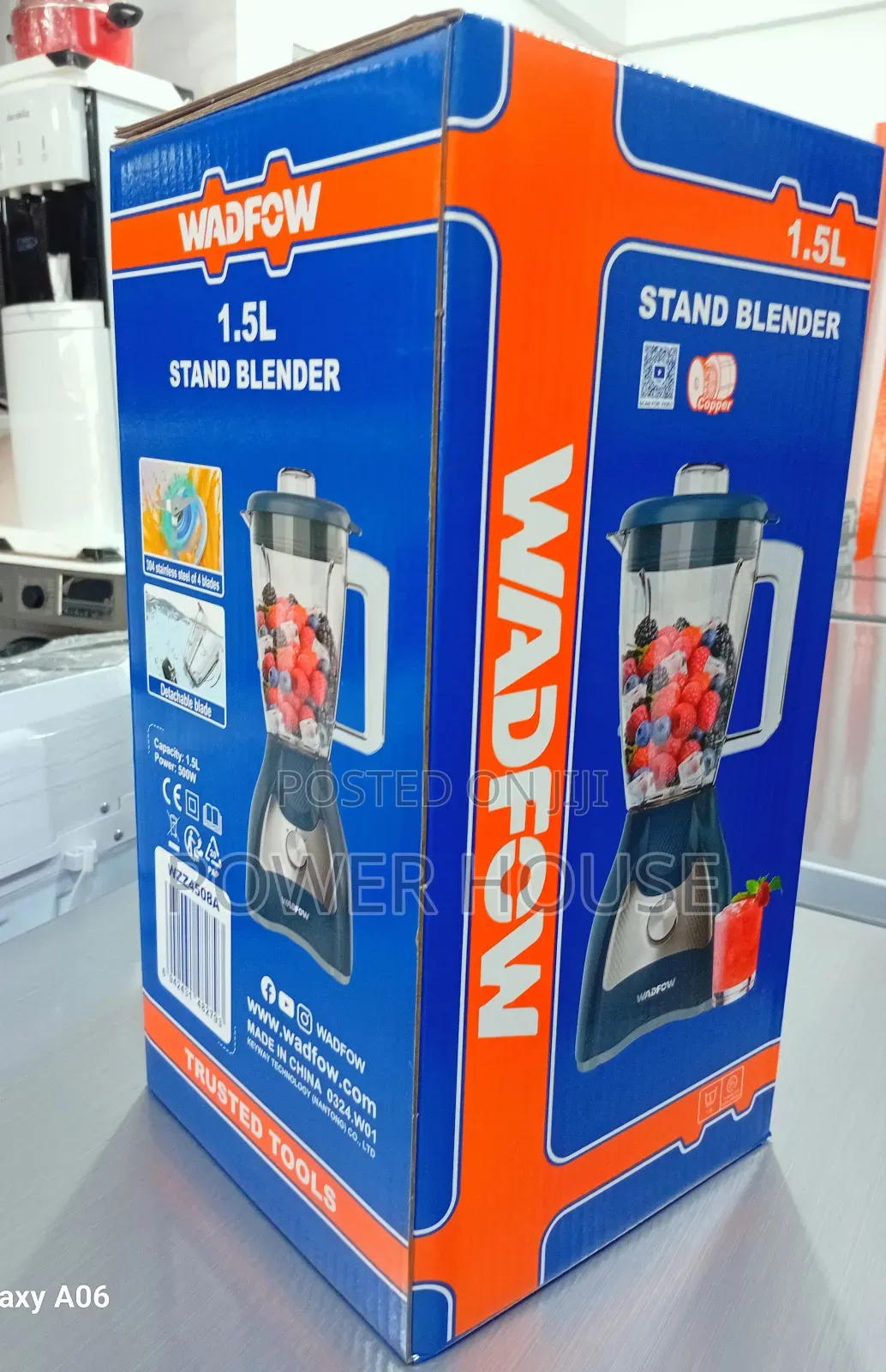 Wired Thought Wadfow 1.5l Stand Blender Electric Wadfow 1.5l Blender