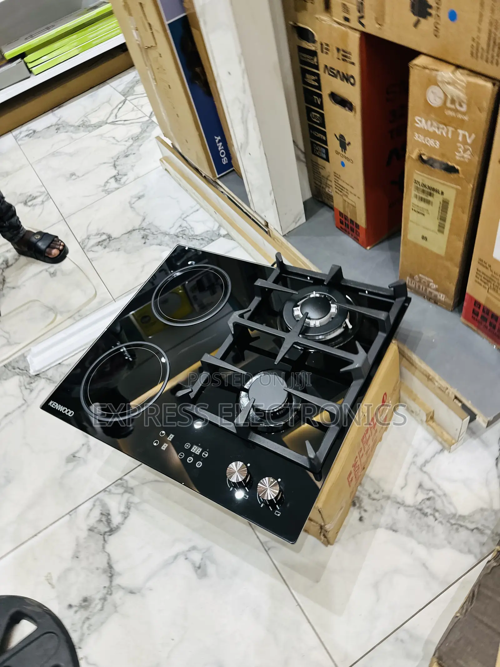 Ultra Modern Sleek Gas Electric Cooker 2-2 Kenwood