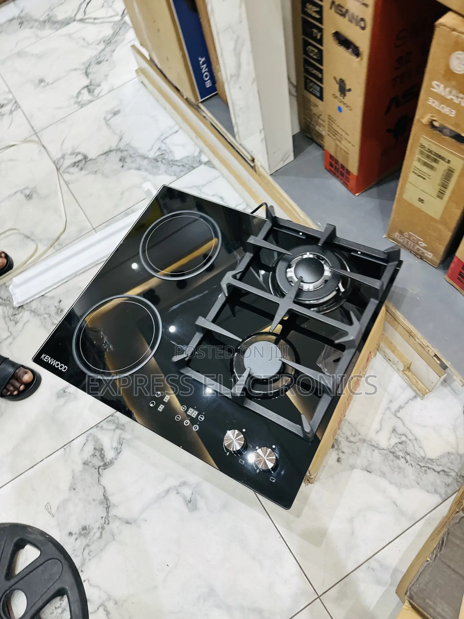 Brand New Stainless Steel Gas Electric Cooker 2-2 Stove