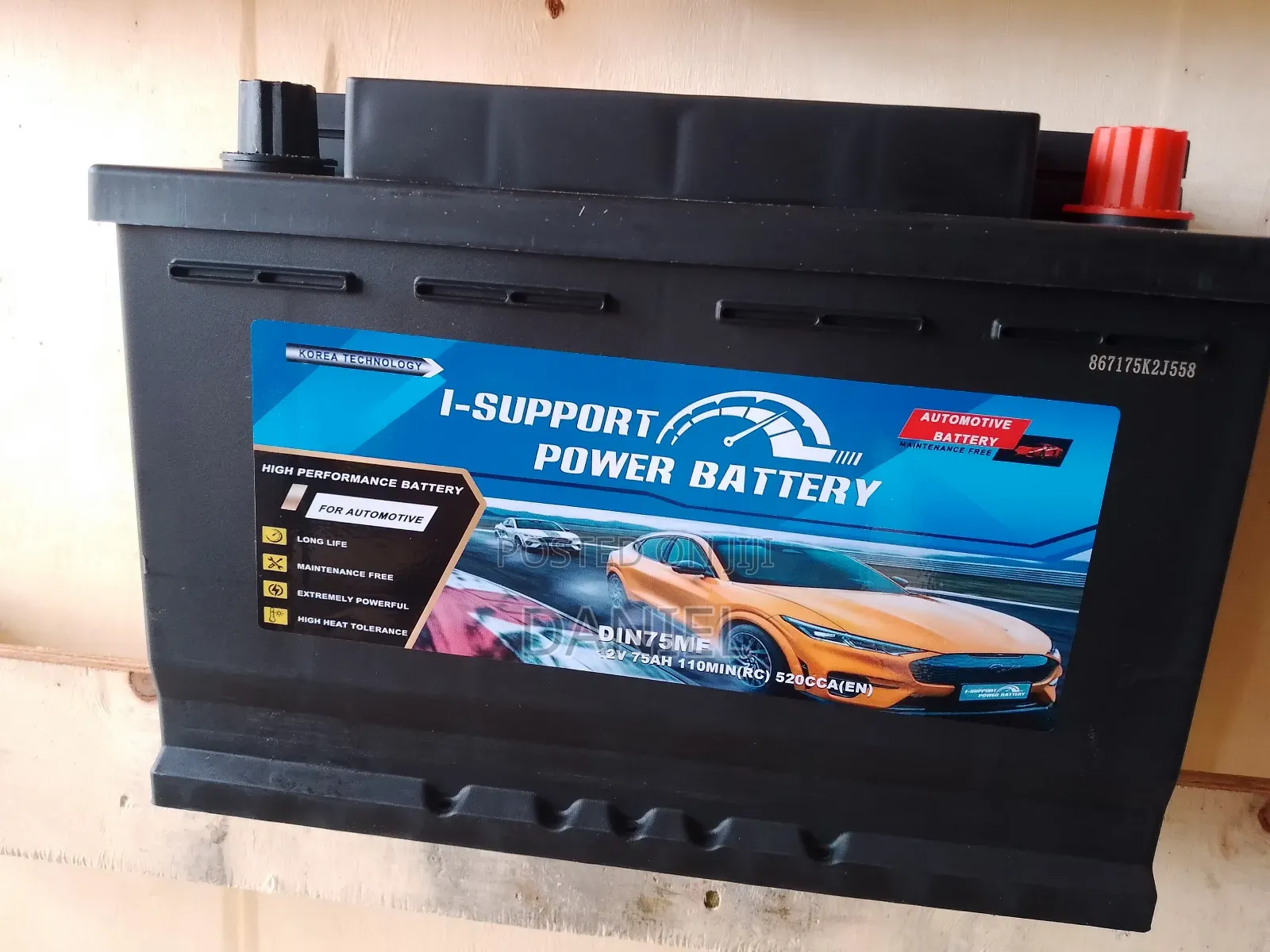 I Support Power Battery 15 Plates