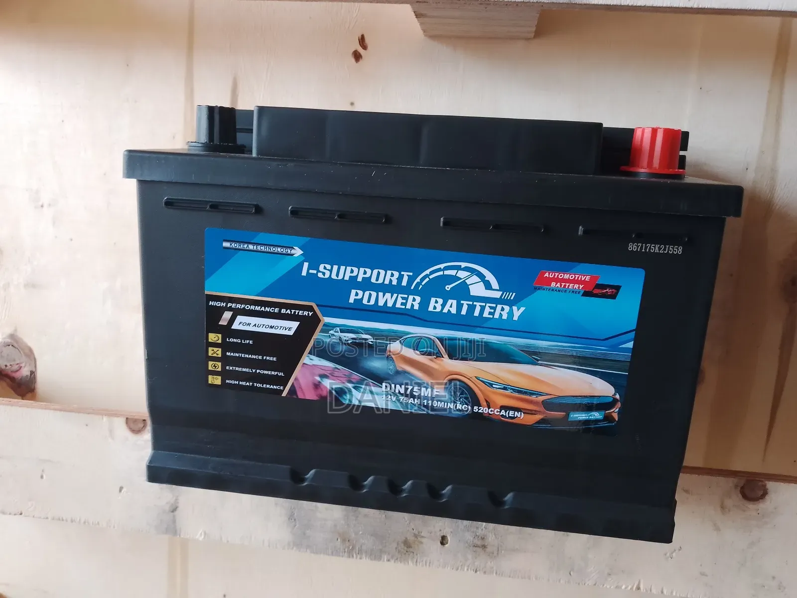 I Support Power Battery 15 Plates